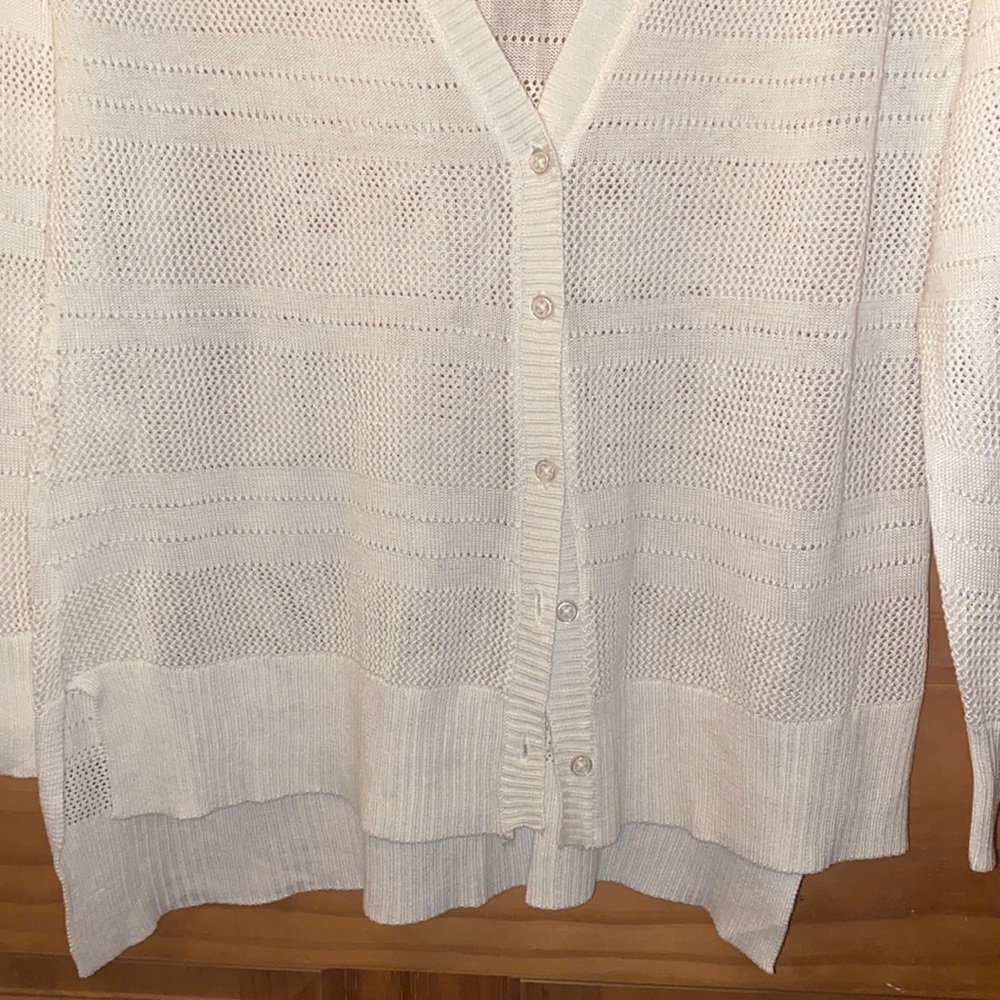 Long sleeve button down cardigan - Picture 2 of 5